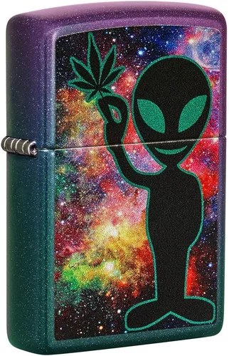 Vista 15 de Encendedores Zippo espaciales Fusión de latón pulido