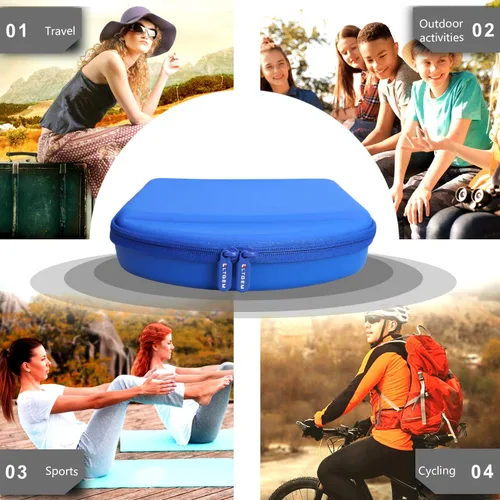 Vista 2 de LTGEM - Funda rígida para sistema de lectura y escritura Leapfrog LeapReader, color azul