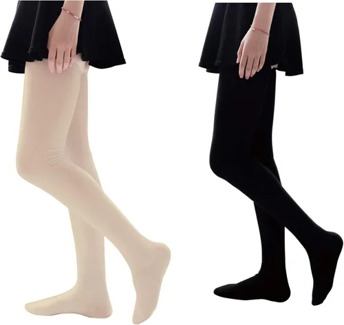 Vista 5 de lqmosu 2 pares de calcetines altos hasta el muslo de talla grande para muslos gruesos, medias extra largas sobre la rodilla para mujer, calentadores