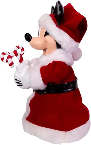Vista 4 de Kurt Adler DN9168 punta para árbol de navidad / centro de mesa con forma de ratón Mickey de 10" con brazos flexibles