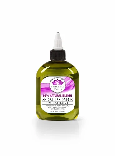 Vista 21 de Ethereal Nature Mezcla de aceite para el cabello 99% natural de coco 7.10 fl oz, transparente