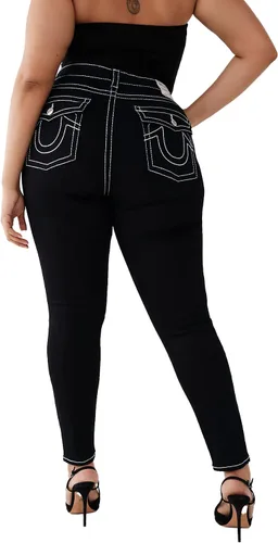 Vista 3 de True Religion Jeans ajustados con curvas Jennie para mujer