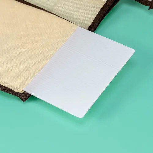 Vista 8 de CINPIUK Bolsas de almacenamiento transparentes para el armario, bolsa de almacenamiento colgante con cremallera para bolsos, XL, 2