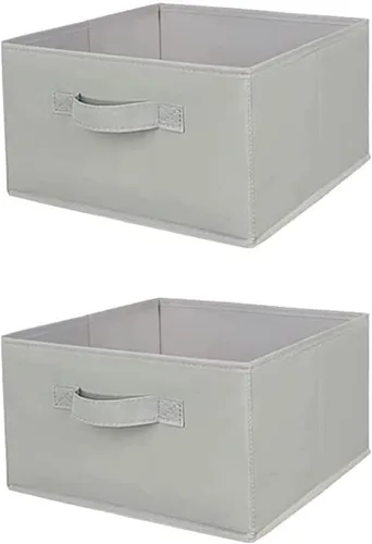 Vista 10 de MAX Houser Organizador colgante de armario de 6 niveles, estante colgante de tela con 2 ganchos resistentes para almacenamiento, plegable (beige)