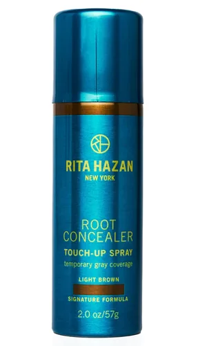 Vista 9 de Rita Hazan - Espray para retocar raíces y cubrir canas, color rubio, 2 onzas