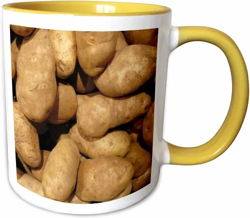 Vista 12 de 3dRose Florene Food And Beverage - Taza de dos tonos (11 onzas), color negro