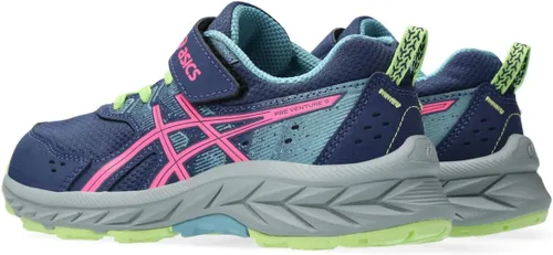Vista 3 de ASICS Tenis de correr preescolares PRE Venture 9 para niños