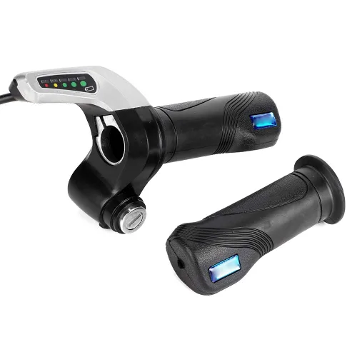 Vista 8 de Controlador cepillado, 24 V, 500 W, scooter eléctrico, motor de bicicleta eléctrica, caja de controlador de velocidad cepillada con mango