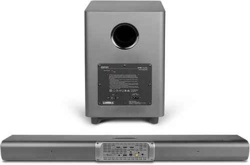 Vista 4 de Edifier Sistema de altavoces B700 Dolby Atmos - Barra de sonido 5.1.2 con subwoofer inalámbrico