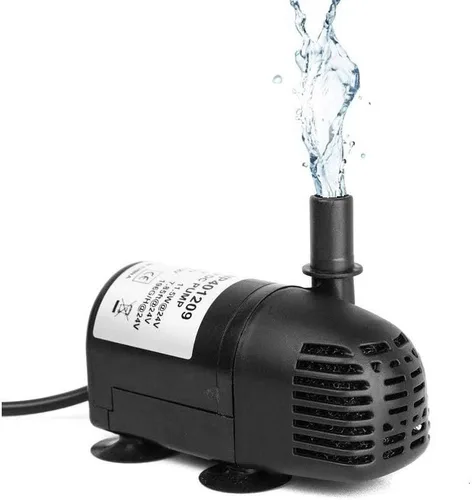 Vista 14 de Kit de bomba de agua solar de 25 W: Bomba de agua de protección DC Dry-Run 370GpH con panel solar de 18V 25W para fuente, estanque de peces