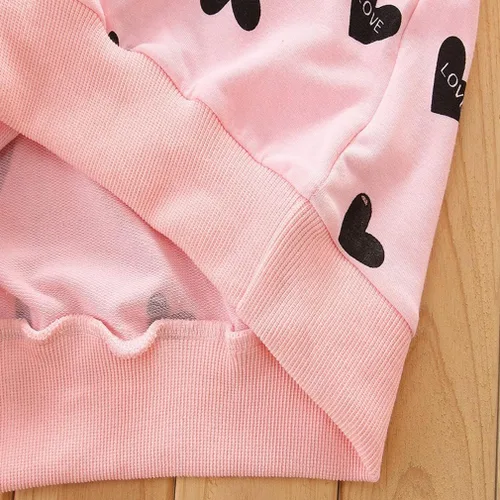 Vista 5 de Conjuntos de ropa de manga larga y leggings para niñas pequeñas