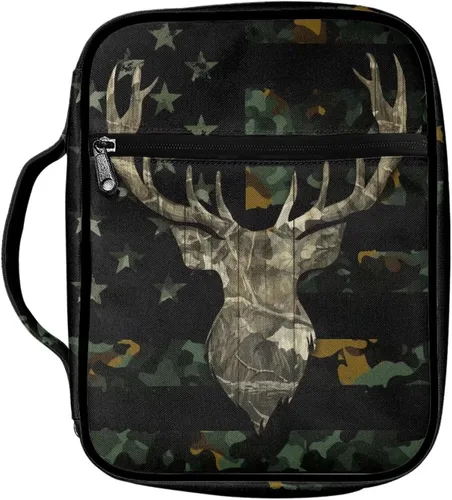 Vista 45 de Funda para la Biblia de Béisbol con Impresión de Agua y Fuego para Niños, Fundas Ligeras para la Biblia, Bolso de Mano para Estudio de la Biblia