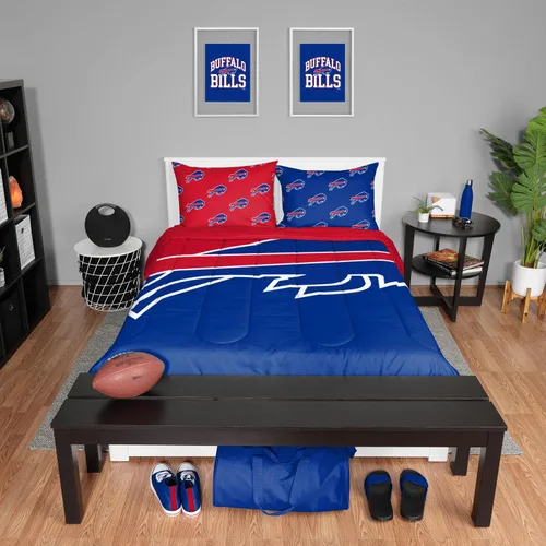 Vista 22 de FOCO Unisex-Adult NFL Team Logo Bed in a Bag Comforter Bedding 3-Piece Set