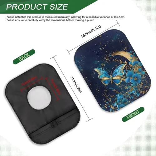 Vista 7 de Fundas para bolsas de ostomía, fundas para bolsas de colostomía para mujer, bolsas de suministros de ostomía
