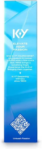 Vista 8 de K-Y Yours + Mine Couples - Lubricante personal, dos lubricantes personales, lubricante a base de agua para mujeres y lubricante a base de glicerina