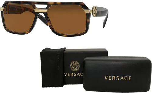Vista 3 de Versace VE4399 Pillow Sunglasses for Men BUNDLE With Designer iWear Complimentary Eyewear Kit