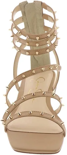 Vista 5 de Jessica Simpson Sandalias planas Cenedra Gladiator para mujer