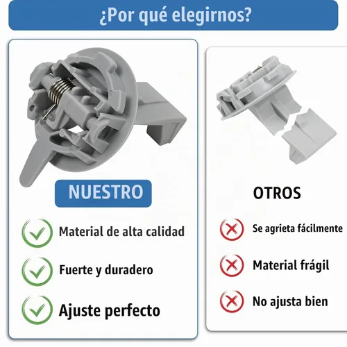 Vista 6 de WH02X24106 para agitador de bloqueo de tapa GE Nuevo