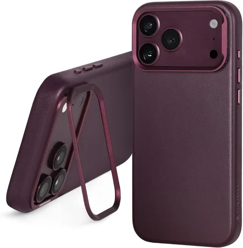Vista 12 de Funda Premium de Piel TORRO Compatible con iPhone 17 de 6.3” 2025 – Funda Ultra Delgada con Amortiguación de Piel Genuina Compatible con MagSafe