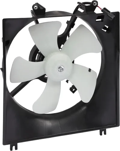 Vista 3 de SCITOO Conjunto de ventilador de refrigeración del radiador del motor automático, apto para 1997-2002 para Mitsubishi para Mirage 1.5L 1997-2002