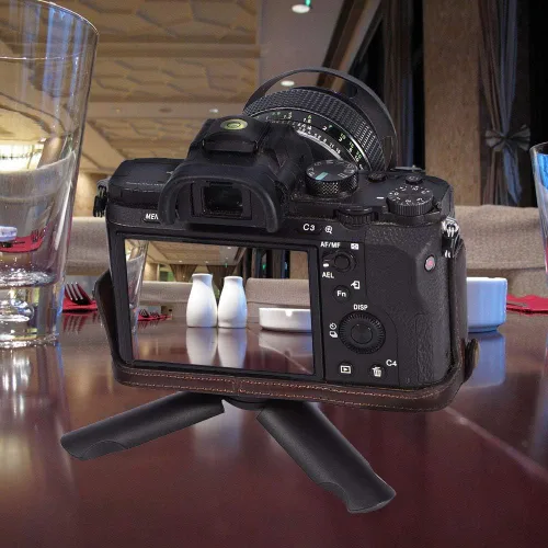 Vista 2 de Trípode, Soporte para Selfie Sticks Smartphone Cámara Negro