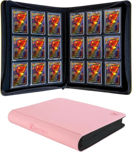Vista 15 de Carpeta de tarjetas coleccionables de 2000 bolsillos (NEGRO)