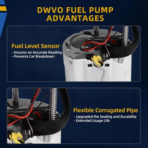 Vista 5 de DWVO Bomba de combustible compatible con Chevy Avalanche 1500 2004-2007/Suburban 1500/Cadillac Escalade/GMC Yukon XL 1500 5.3L 6.0L 6.2L