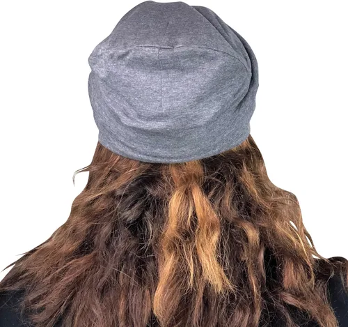 Vista 9 de Satin Life Gorro de lana con forro de raso suave para mujer