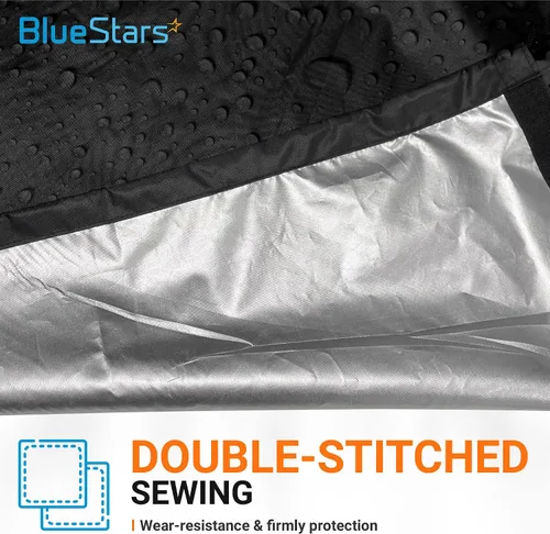 Vista 6 de BlueStars Cubierta de Aire Acondicionado Central de 30x30x32 pulgadas para Unidades Exteriores - Cubierta de AC Impermeable de Servicio Pesado
