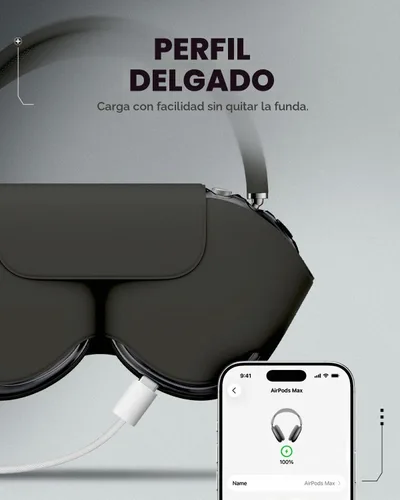 Vista 7 de Spigen Ultra Hybrid Pro para AirPods Max 1 / AirPods Max 2 (2020/2026)