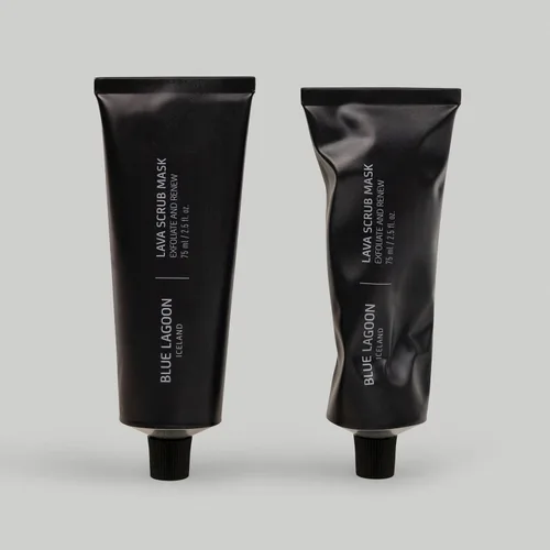 Vista 3 de Blue Lagoon - Mascarilla exfoliante de lava volcánica revitalizante, mascarilla facial hidratante e hidratante, cuidado de la piel islandés