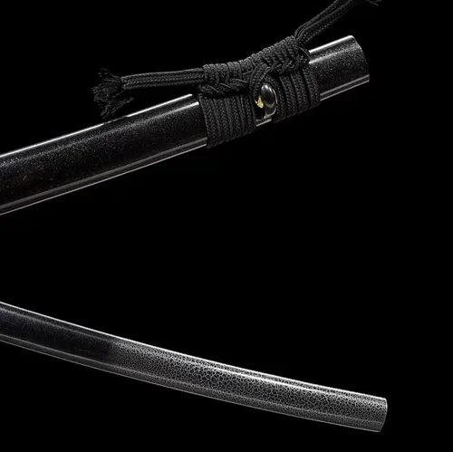 Vista 9 de Espada Katana hecha a mano, 100% acero de alto carbono, hecha a mano, afilada, 41 pulgadas, espiga completa, funcional, práctica afilada