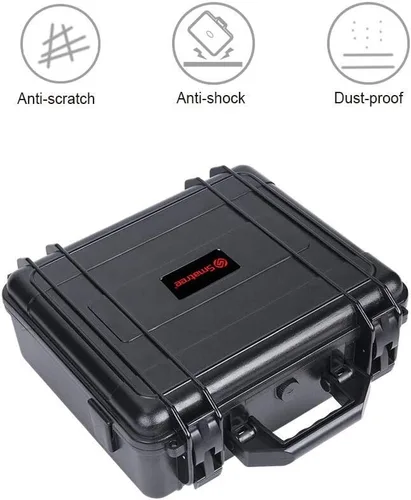 Vista 4 de Smatree Funda rígida de transporte de 13.4 L compatible con DJI Mavic 2 Pro/Mavic 2 Zoom Fly More Combo (edición actualizada), funda rígida