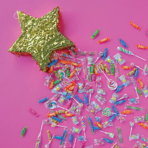 Vista 3 de Surtido de dulces agrios a granel, 1000 piezas envueltas individualmente, 10 libras, dulces de Halloween y fiesta