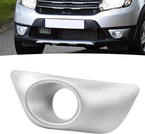 Vista 3 de Fog Lamp Cover Trim for Dacia Sandero Stepway ,Protective Grille Design , Fit ,Premium Material ,Easy Installation
