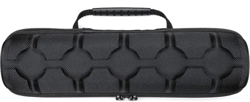Vista 6 de AUKURA Estuche de viaje para reloj duro caja de almacenamiento y organizador de 5 ranuras para hombres y mujeres con almohada de reloj antimovimiento