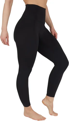 Vista 2 de 90 Degree By Reflex Calzas tipo pantalones de yoga con forro polar para mujer, pantalones de invierno