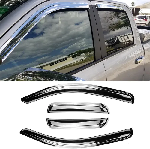 Vista 20 de Protectores de lluvia cromados para ventana GMC Terrain 94167Y 2010-2017