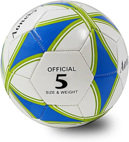 Vista 6 de Aoneky Juego de pelota deportiva de 3 piezas con inflador, balón de baloncesto oficial tamaño 7, pelota de fútbol tamaño 5, voleibol tamaño 5