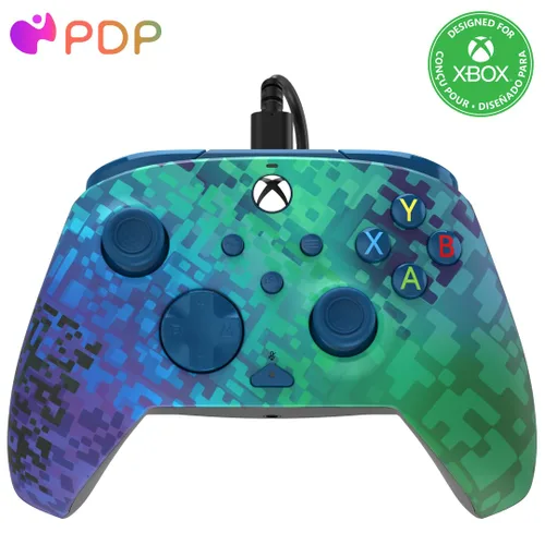 Vista 20 de PDP Gaming Xbox Series X S Red Bundle: REMATCH Wired Gamepad Controller & AIRLITE Wired Headset with Mic, Licensed Xbox One Gamepad, Customizable