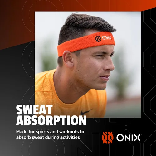 Vista 4 de Onix Pickleball Sweat Absorbtion Headband