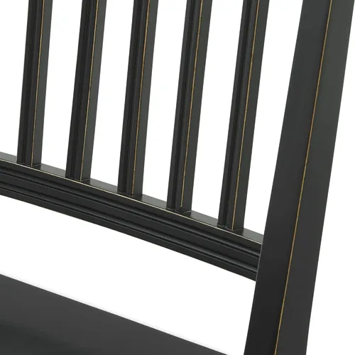Vista 8 de Vienna Sillas de comedor de madera, juego de 2, 17.50 pulgadas de ancho x 21.60 pulgadas de profundidad x 38.50 pulgadas de alto, capacidad