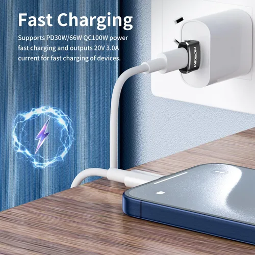 Vista 2 de Paquete de 2 adaptadores USB a USB C, USB 2.0 de carga rápida de transferencia de datos de 480 Mbps, adaptador OTG hembra tipo C a USB 2.0 macho