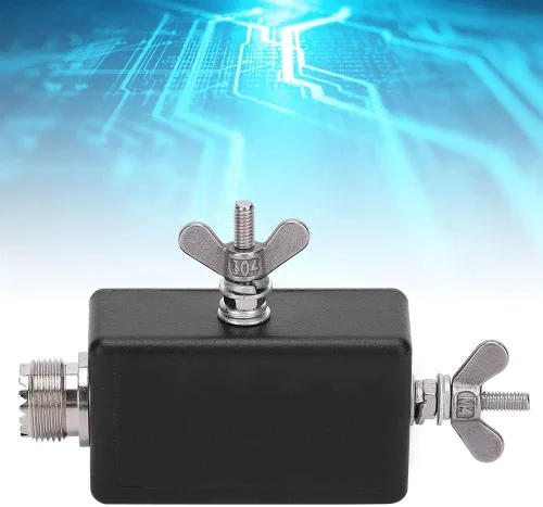 Vista 3 de Mini Balun 1:9 Impedancia para antena HF 65.6 ft extremo Fed estación QRP al aire libre (1:9)