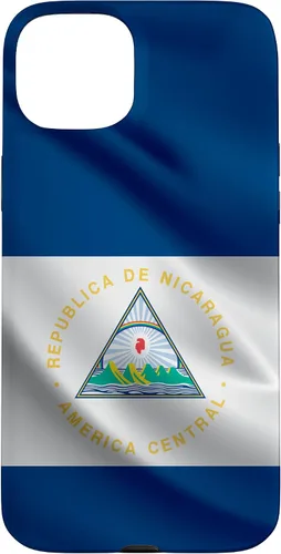Vista 9 de Funda con la bandera de Nicaragua para iPhone 17
