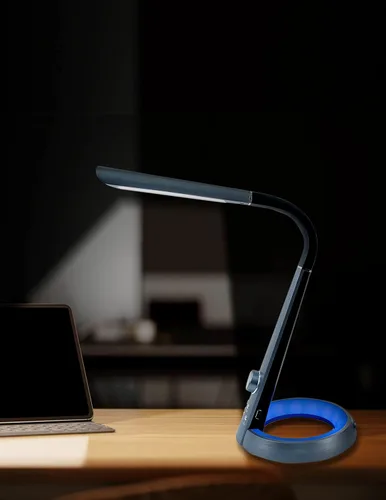 Vista 7 de Royal Sovereign Lámpara de escritorio LED con carga USB (RDL-110U)