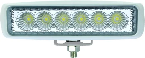 Vista 2 de HELLA 357203051 ValueFit Mini barra de luz blanca (haz de inundación de 6 LEDs)