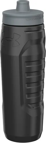 Vista 4 de Under Armour Botellas de agua exprimibles, botellas de agua de 32 oz, botella de agua deportiva Sideline con tapa Quick-Shot, hidratación rápida