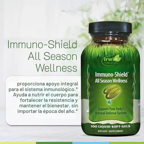 Vista 5 de Irwin Naturals Immuno-Shield - Apoyo inmunológico para todas las estaciones