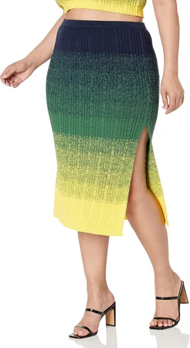 Vista 5 de The Drop Falda midi Lola Ombre para mujer